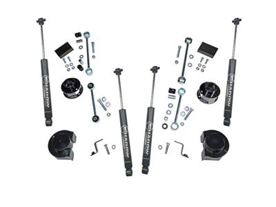 SuperLift 2.50-Inch Spacer Suspension Lift Kit with Shadow Series Shocks (18-25 Jeep Wrangler JL)