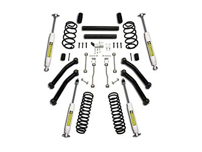 SuperLift 4-Inch Suspension Lift Kit with Superide Shocks (03-06 Jeep Wrangler TJ)