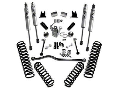 SuperLift 4-Inch Suspension Lift Kit with Shocks (07-18 Jeep Wrangler JK 4-Door)
