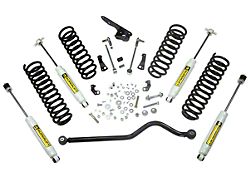 SuperLift 4-Inch Value Suspension Lift Kit with Superide Shocks (07-18 Jeep Wrangler JK 4-Door)