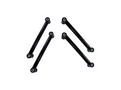 SuperLift Fixed Length Lower Control Arms for 3 to 4-Inch Lift; Set of Four (97-06 Jeep Wrangler TJ)