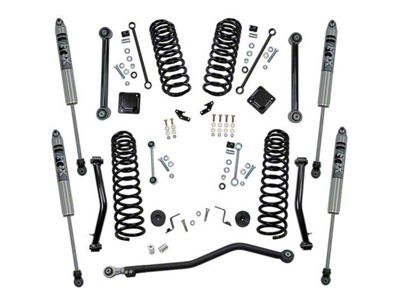 SuperLift 4-Inch Dual Rate Coil Suspension Lift Kit with FOX Shocks (20-25 Jeep Gladiator JT, Excluding Mojave)