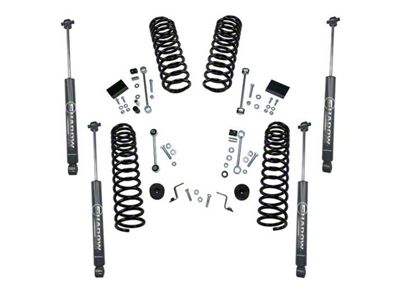 SuperLift 2.50-Inch Dual Rate Coil Spring Suspension Lift Kit with Shadow Series Shocks (18-25 Jeep Wrangler JL 2-Door)