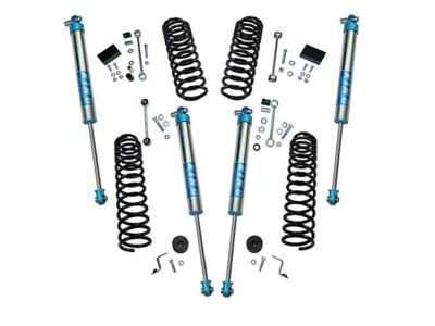 SuperLift 2.50-Inch Dual Rate Coil Spring Suspension Lift Kit with King 2.0 Shocks (18-25 Jeep Wrangler JL 4-Door, Excluding 4xe & Rubicon 392)