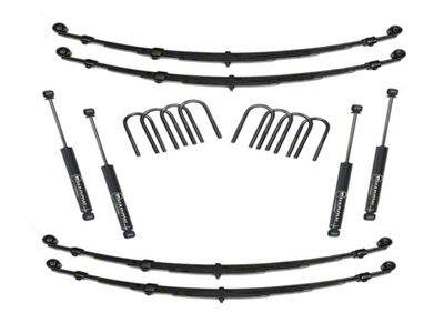 SuperLift 4-Inch Suspension Lift Kit with SuperLift Shocks (82-86 Jeep CJ5 & CJ7)