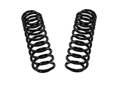 SuperLift Dual Rate Coil Springs - Pair - Rear - 4 inch lift (18-25 Jeep Wrangler JL 4-Door)