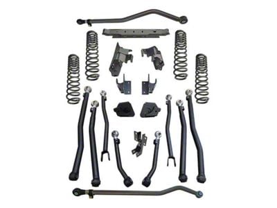 SuperLift 4-Inch Rock Runner Series Long Arm Suspension Lift Kit with King 2.0 Shocks (18-25 Jeep Wrangler JL 4-Door, Excluding EcoDiesel & Rubicon 392)