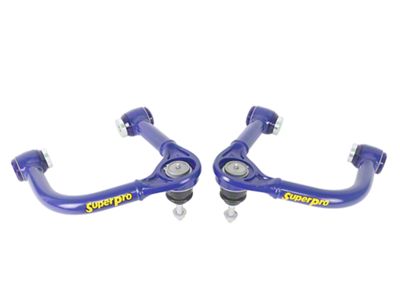 SuperPro Suspension Front Upper Control Arms for 2 to 4-Inch Lift (21-25 Bronco, Excluding Raptor)