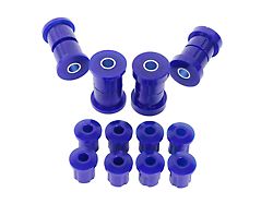 SuperPro Suspension Front and Rear Leaf Spring Enhancement Bushing Kit (76-86 Jeep CJ7)