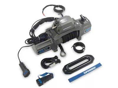 Superwinch 12,000 lb. SX12SR Winch with Synthetic Rope and Wireless Remote (Universal; Some Adaptation May Be Required)