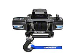 Superwinch 12,000 lb. SX 12000 Winch with Synthetic Rope; Midnight Black (Universal; Some Adaptation May Be Required)