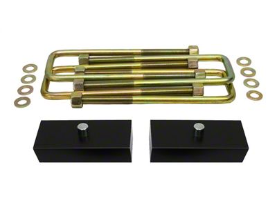 Supreme Suspensions 1-Inch Pro Billet Rear Lift Blocks (05-23 6-Lug Tacoma)