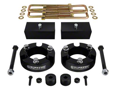 Supreme Suspensions 2-Inch Front / 1.50-Inch Rear Pro Billet Suspension Lift Kit (05-23 4WD Tacoma)