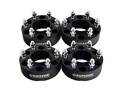 Supreme Suspensions 2-Inch Pro Billet Hub and Wheel Centric Wheel Spacers; Set of Four (05-15 Tacoma PreRunner; 05-23 4WD Tacoma)