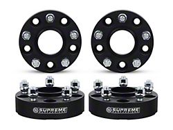Supreme Suspensions 2-Inch Pro Billet Hub and Wheel Centric Wheel Spacers; Set of Four (07-18 Jeep Wrangler JK)