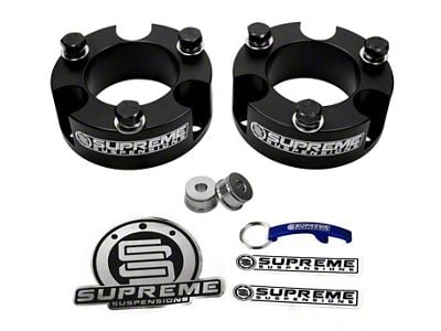Supreme Suspensions 2.50-Inch Pro Billet Strut Spacers (05-23 6-Lug Tacoma)