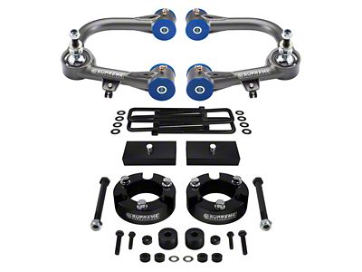 Supreme Suspensions 3.50-Inch Front / 1-Inch Rear Pro Billet Suspension Lift Kit (05-23 6-Lug Tacoma)