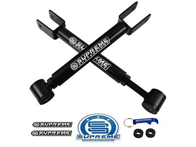 Supreme Suspensions Adjustable Front Upper Control Arms (97-06 Jeep Wrangler TJ)