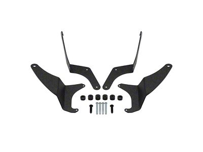 Supreme Suspensions Dual A-Pillar Light Mounting Brackets (20-25 Jeep Gladiator JT, Excluding Mojave)