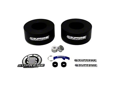 Supreme Suspensions 3-Inch Pro Billet Rear Spring Spacer Leveling Kit (99-04 Jeep Grand Cherokee WJ)