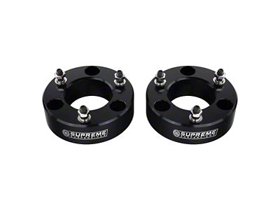 Supreme Suspensions 2-Inch Pro Billet Front Strut Spacer Leveling Kit (04-24 Titan)