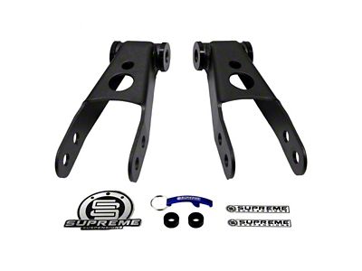 Supreme Suspensions 2-Inch Rear Drop Shackles (04-24 Titan, Excluding PRO-4X)