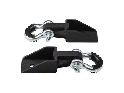 Supreme Suspensions Bolt-On Shackle Mount with Galvanized D-Ring Shackles (07-21 Tundra)