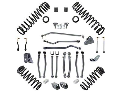 Synergy Manufacturing 3-Inch Stage 3 Suspension Lift Kit (18-25 Jeep Wrangler JL 4-Door)