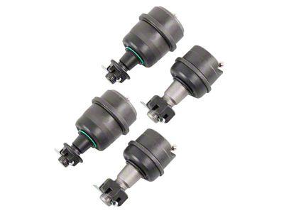 Synergy Manufacturing HD Dana 30/44 Front Ball Joints; 2 Uppers and 2 Lowers (90-06 Jeep Wrangler YJ & TJ)
