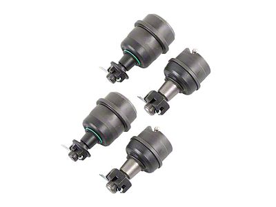 Synergy Manufacturing HD Dana 30/44 Front Ball Joints; 2 Uppers and 2 Lowers (07-18 Jeep Wrangler JK, Excluding Rubicon)
