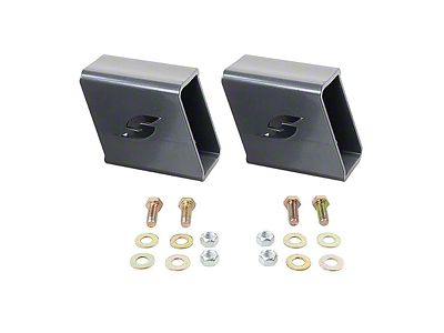 Synergy Manufacturing Rear Bump Stop Spacer Kit; 4-Inch (07-25 Jeep Wrangler JK & JL)