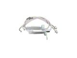 Synergy Manufacturing Stainless Braided Brake Lines; Rear (18-26 Jeep Wrangler JL)
