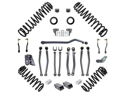 Synergy Manufacturing 3-Inch Stage 2 Suspension Lift Kit (18-25 Jeep Wrangler JL 4-Door, Excluding 4xe & Rubicon 392)