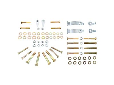 Synergy Manufacturing Complete Control Arm and Track Bar Hardware Kit (18-26 Jeep Wrangler JL)