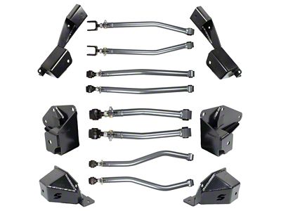 Synergy Manufacturing High Clearance Long Arm Kit (18-26 Jeep Wrangler JL)
