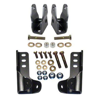 Synergy Manufacturing Jeep Wrangler Front and Rear Lower Shock ...