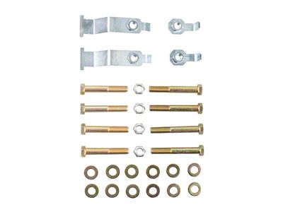 Synergy Manufacturing Rear Control Arm Hardware Kit (18-25 Jeep Wrangler JL)