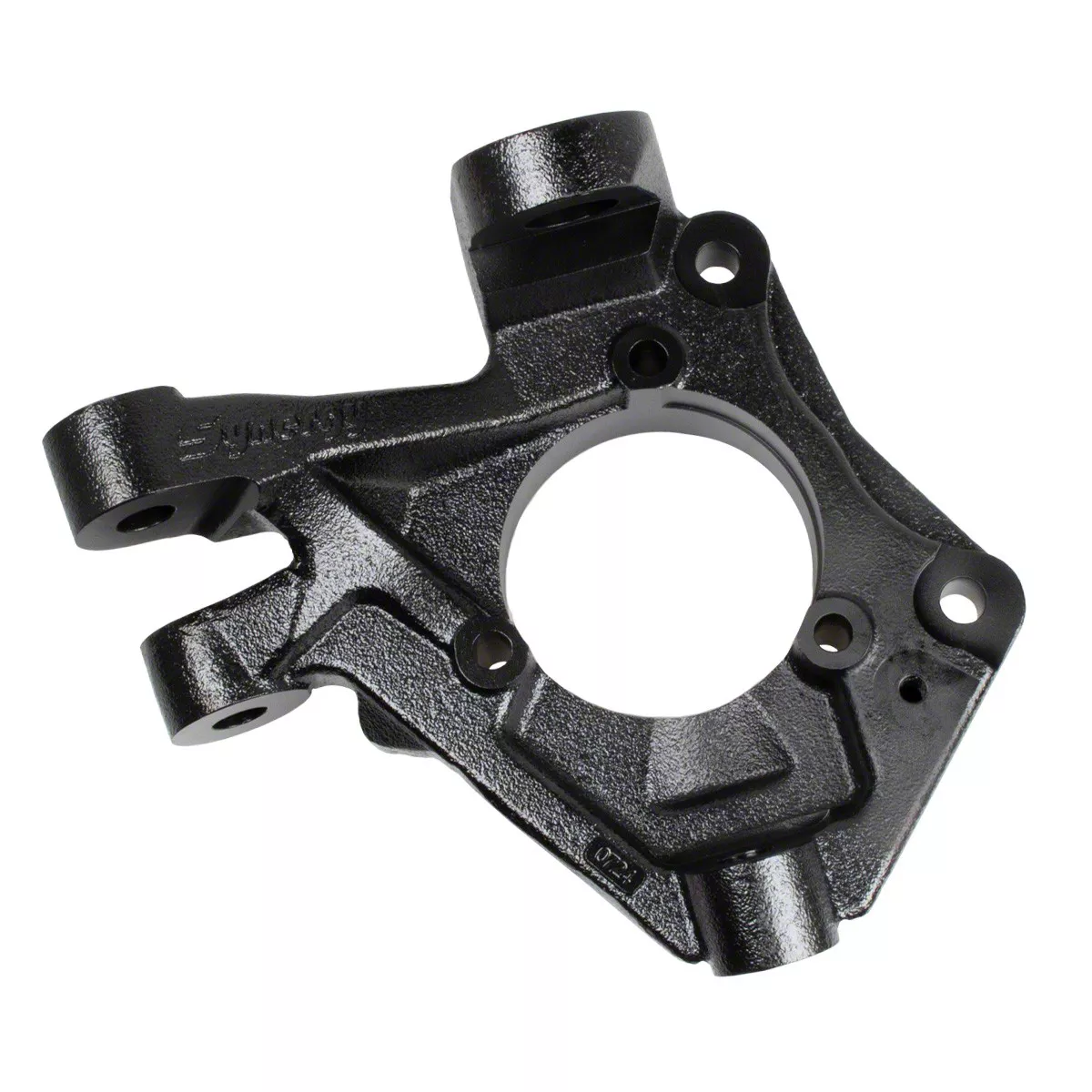 Synergy Jeep JL / JLU / JT Passenger Side Steering Knuckle Black - Stock Steering Location