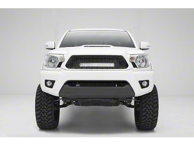T-REX Grilles Stealth Laser Torch Series Upper Grille Insert with 20-Inch LED Light Bar; Black (12-15 Tacoma)