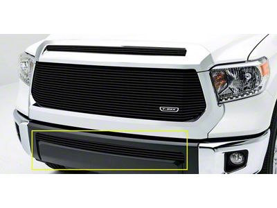 T-REX Grilles Billet Series Lower Bumper Grille Insert; Black (14-21 Tundra)
