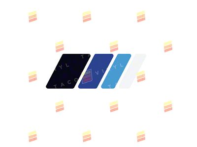 Taco Vinyl 4Wave Decal; Blue Scheme (Universal; Some Adaptation May Be Required)