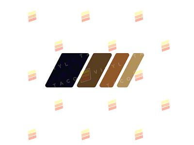 Taco Vinyl 4Wave Decal; Desert Scheme (Universal; Some Adaptation May Be Required)