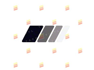 Taco Vinyl 4Wave Decal; Gray Scheme (Universal; Some Adaptation May Be Required)