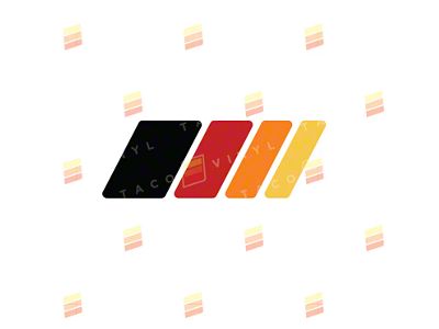 Taco Vinyl 4Wave Decal; Heritage Scheme (Universal; Some Adaptation May Be Required)