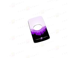 Taco Vinyl Key Fob Decal; Purple Mountains 2 (20-24 4Runner)