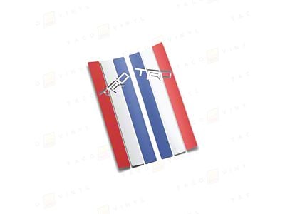 Taco Vinyl Rear Window Stripes; American Scheme (10-24 4Runner)
