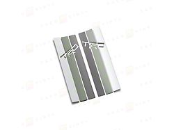 Taco Vinyl Rear Window Stripes; Lunar Rock Scheme (10-24 4Runner)