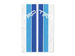 Taco Vinyl Rear Window Stripes with Topography; Blue Scheme (10-24 4Runner)