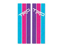 Taco Vinyl Rear Window Stripes with Topography; Lady Owned Toyotas Scheme (10-24 4Runner)