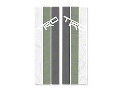 Taco Vinyl Rear Window Stripes with Topography; Lunar Rock Scheme (10-24 4Runner)